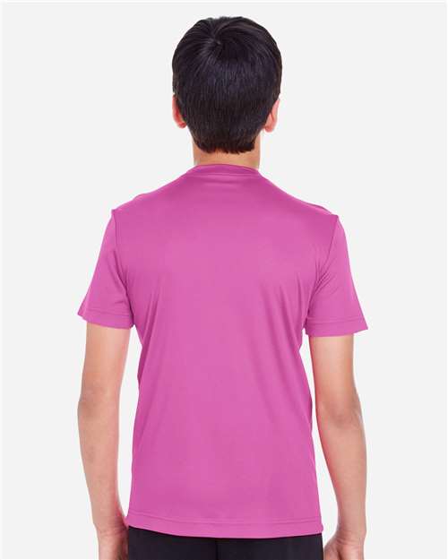 Team 365 Youth Zone Performance T-Shirt - TT11Y Sport Charity Pink
