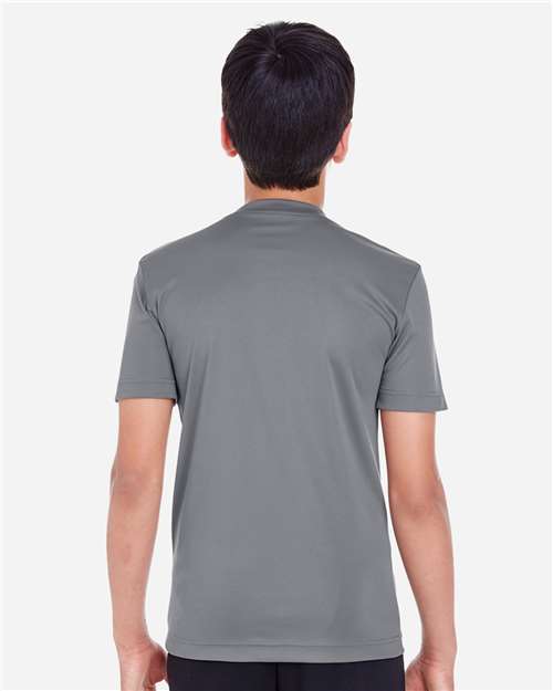 Team 365 Youth Zone Performance T-Shirt - TT11Y Sport Graphite