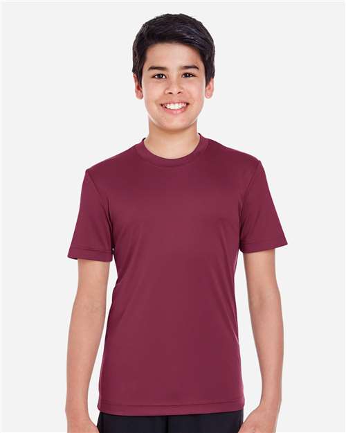 Team 365 Youth Zone Performance T-Shirt - TT11Y Sport Maroon