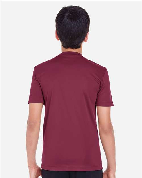Team 365 Youth Zone Performance T-Shirt - TT11Y Sport Maroon