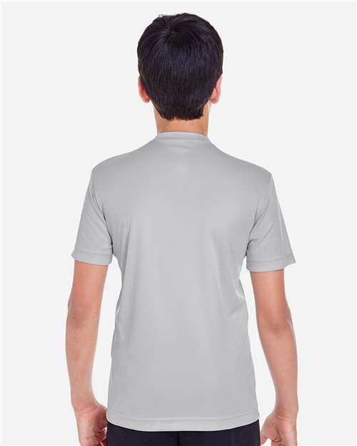 Team 365 Youth Zone Performance T-Shirt - TT11Y Sport Silver