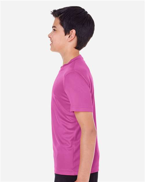 Team 365 Youth Zone Performance T-Shirt - TT11Y Sport Charity Pink