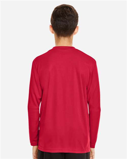 Team 365 Youth Zone Performance Long Sleeve T-Shirt - TT11YL Sport Red