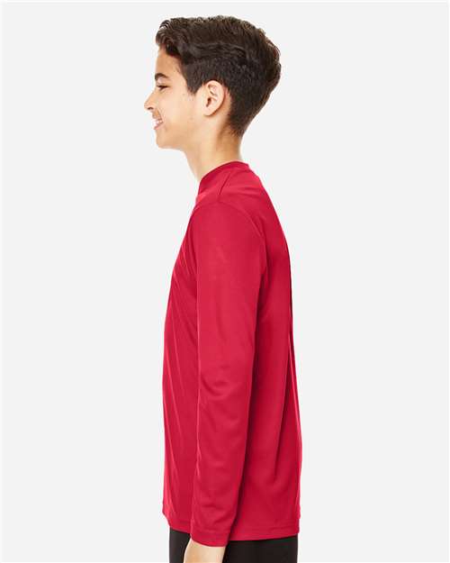 Team 365 Youth Zone Performance Long Sleeve T-Shirt - TT11YL Sport Red
