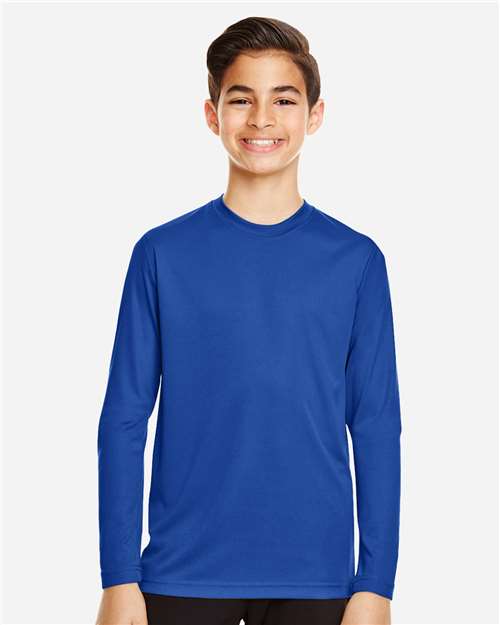 Team 365 Youth Zone Performance Long Sleeve T-Shirt - TT11YL Sport Royal