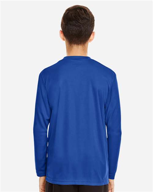 Team 365 Youth Zone Performance Long Sleeve T-Shirt - TT11YL Sport Royal