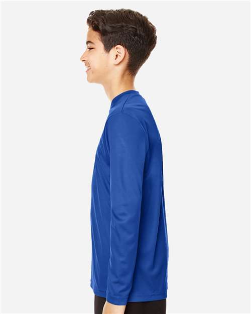 Team 365 Youth Zone Performance Long Sleeve T-Shirt - TT11YL Sport Royal