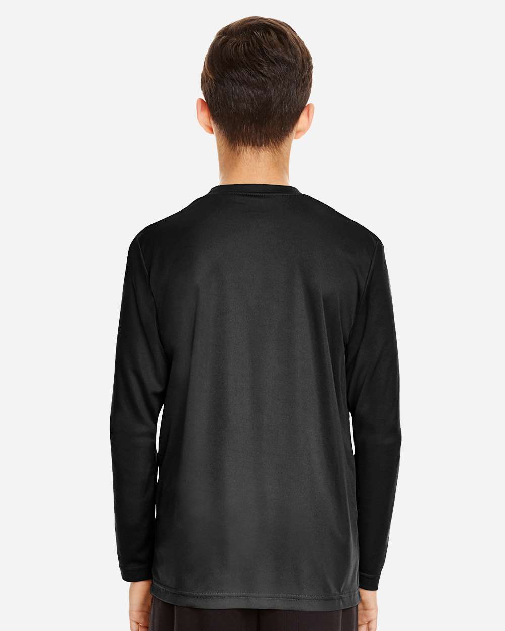 Team 365 Youth Zone Performance Long Sleeve T-Shirt - TT11YL Black