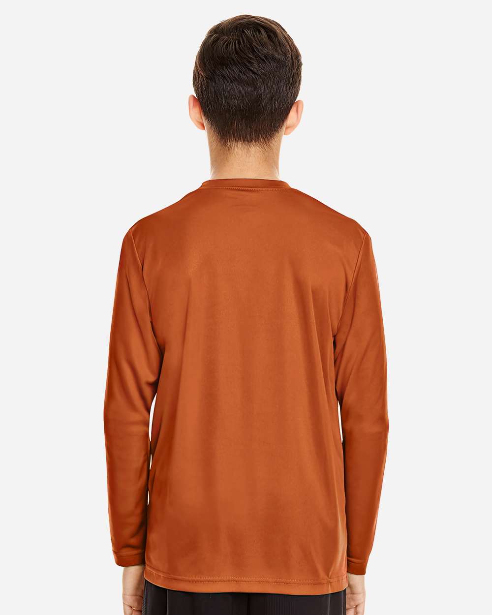 Team 365 Youth Zone Performance Long Sleeve T-Shirt - TT11YL Sport Burnt Orange