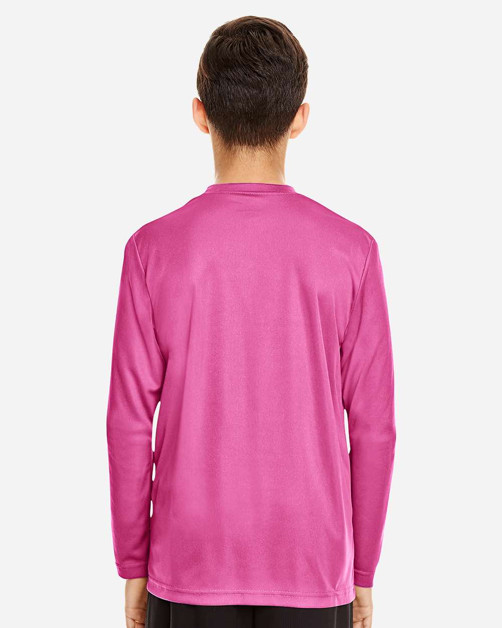 Team 365 Youth Zone Performance Long Sleeve T-Shirt - TT11YL Sport Charity Pink