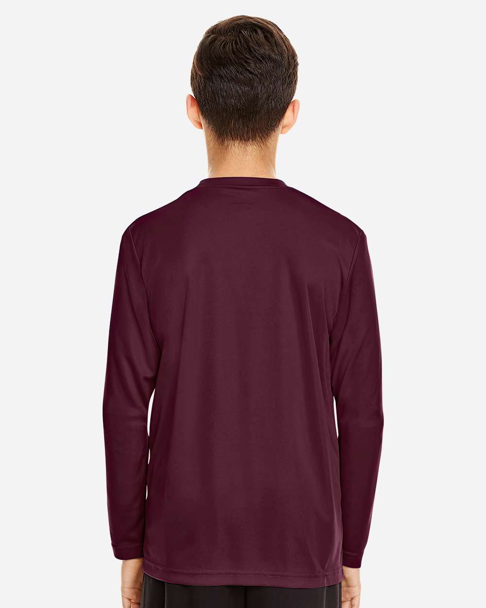 Team 365 Youth Zone Performance Long Sleeve T-Shirt - TT11YL Sport Dark Maroon