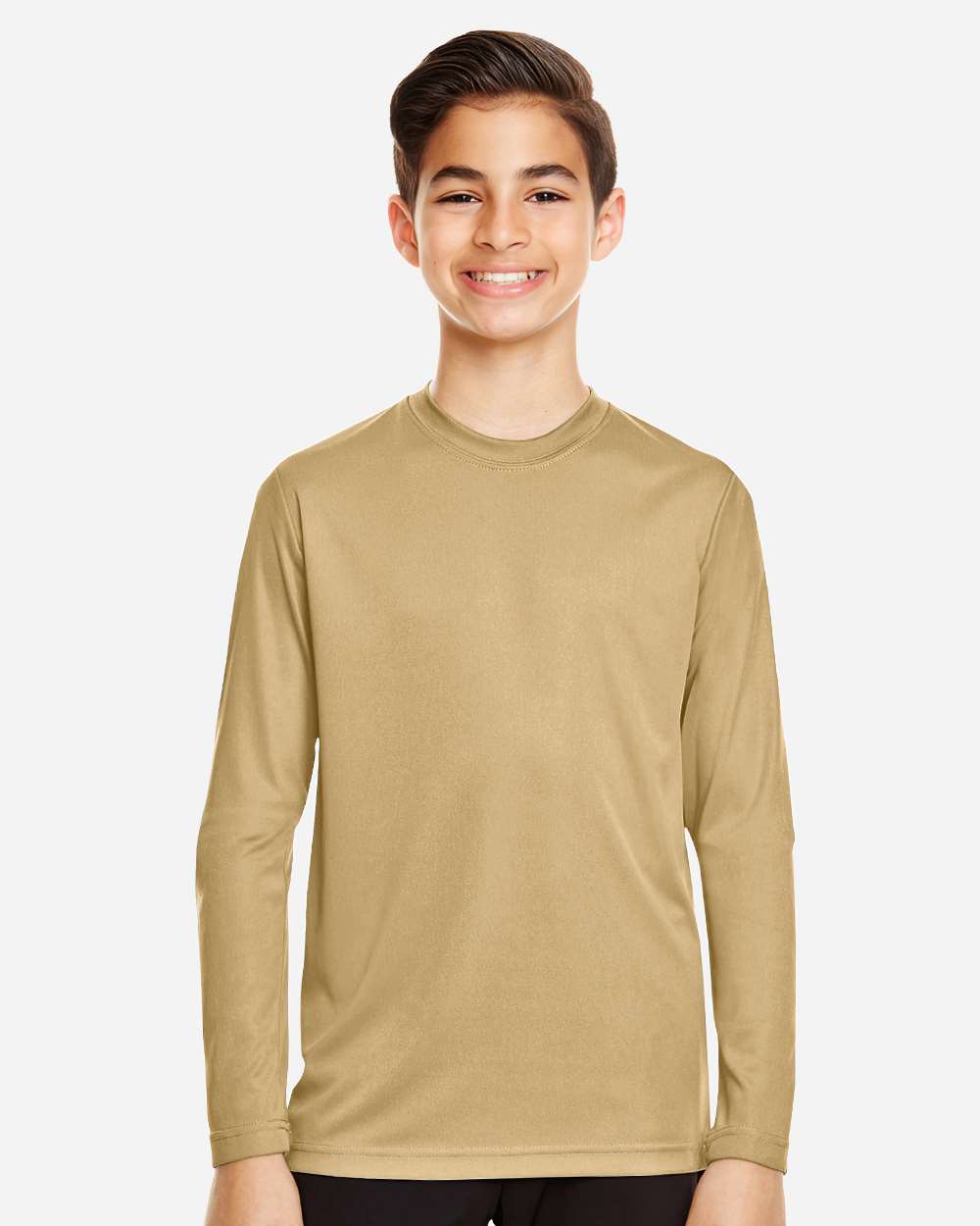 Team 365 Youth Zone Performance Long Sleeve T-Shirt - TT11YL Sport Vegas Gold