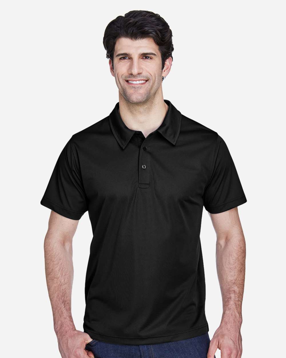 Team 365 Men's Command Snag Protection Polo - TT21 Black