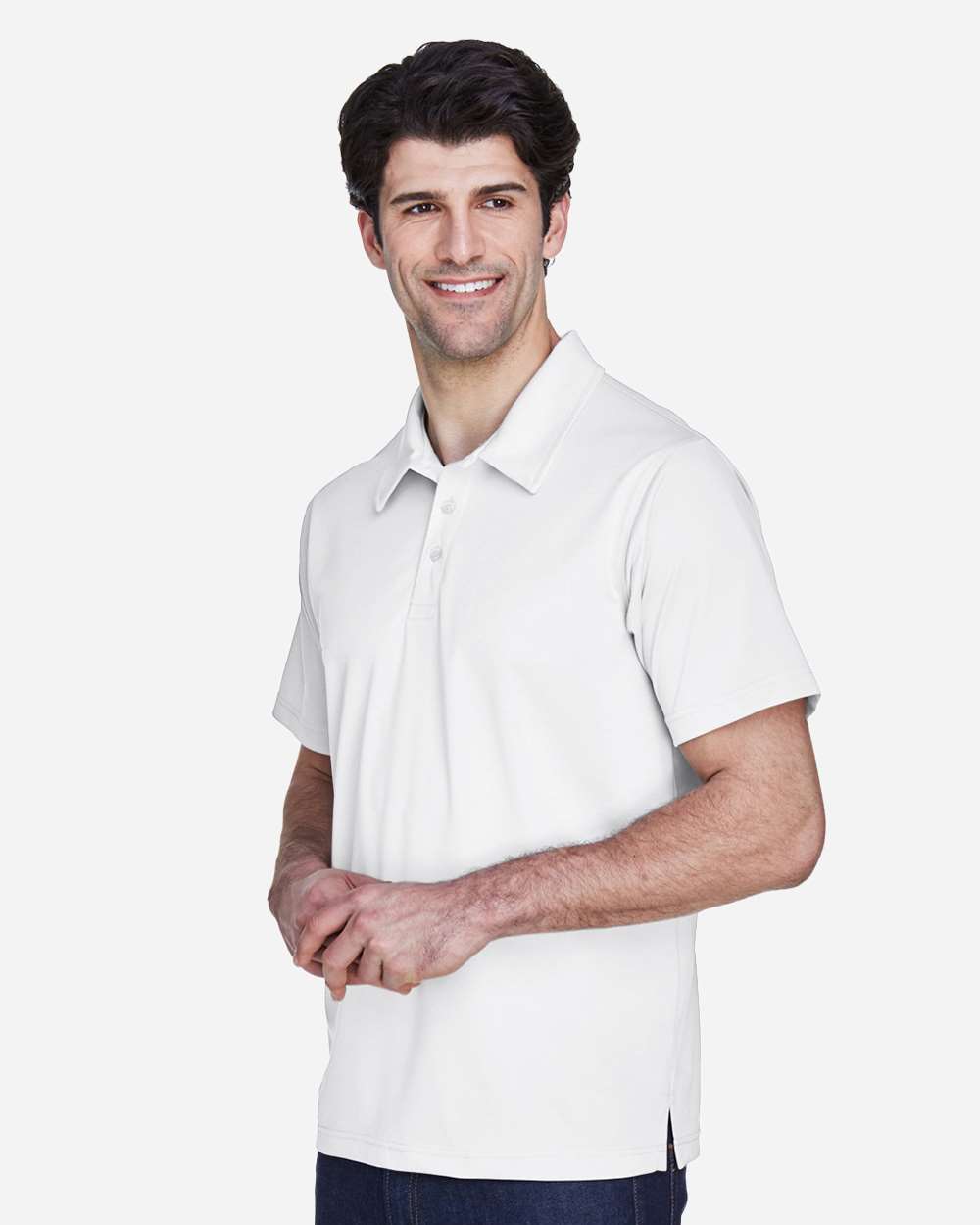 Team 365 Men's Command Snag Protection Polo - TT21 White