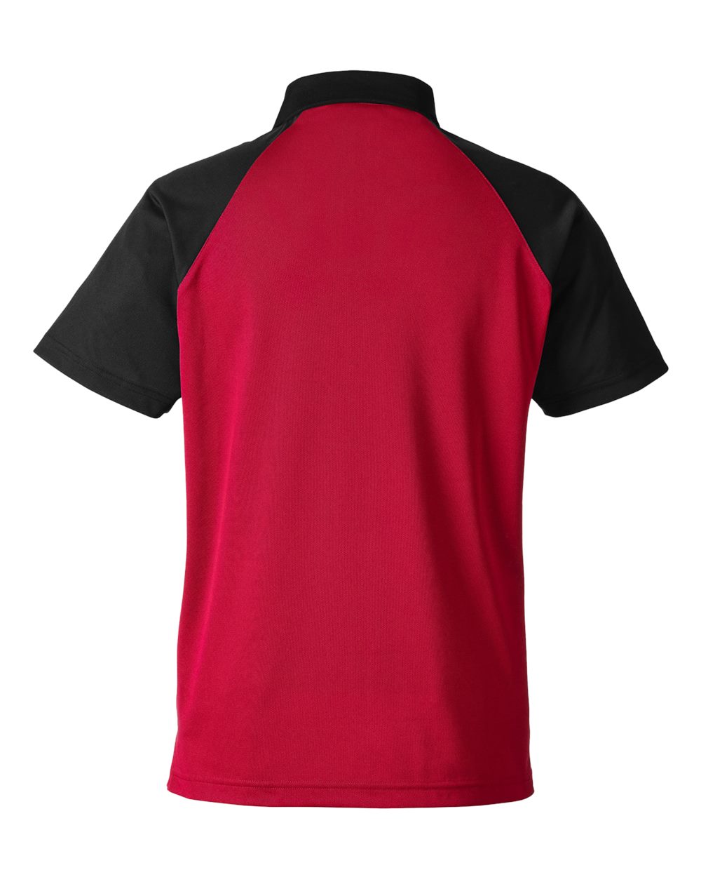 Team 365 Men's Command Snag-Protection Colorblock Polo - TT21C Sport Red- Black