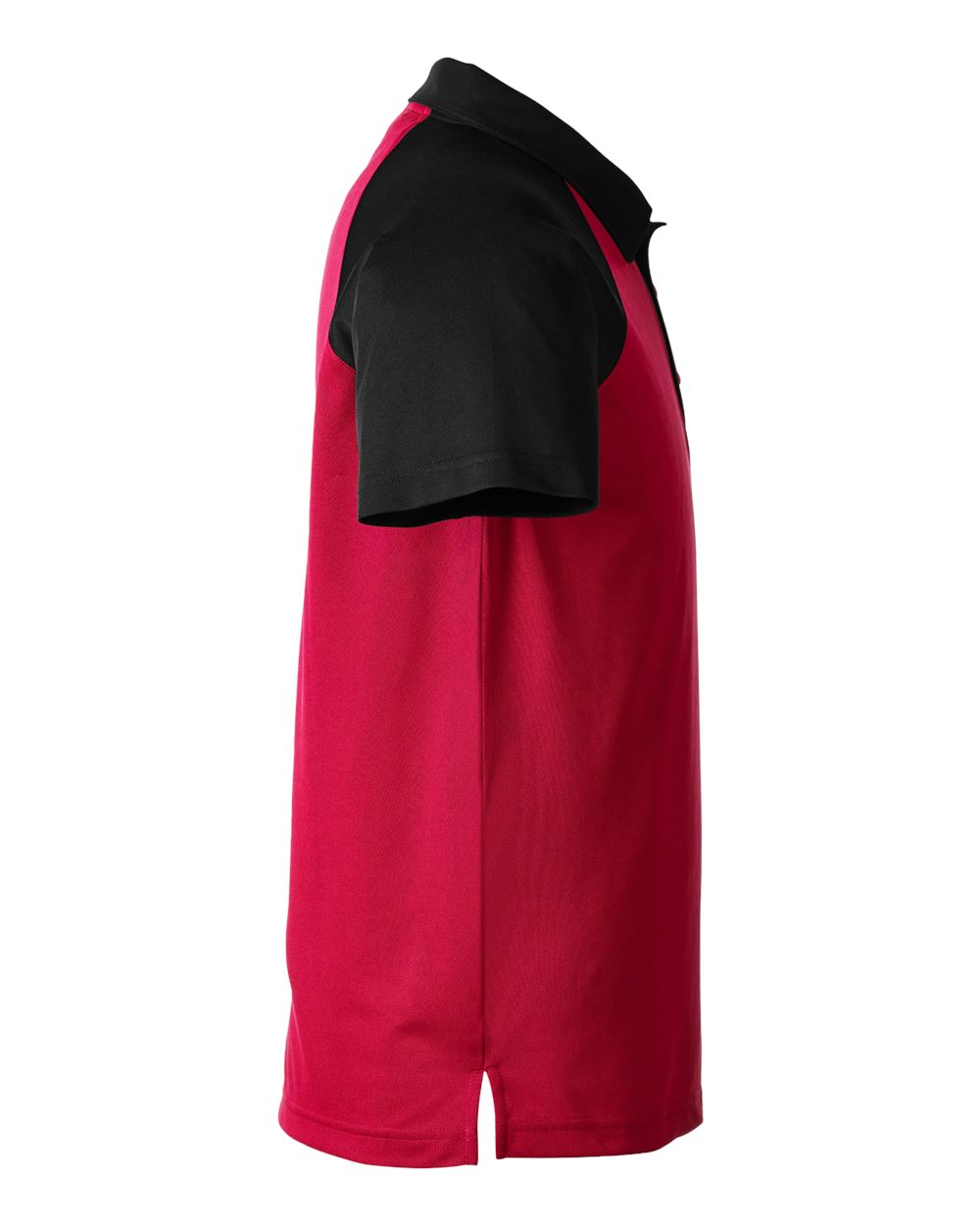 Team 365 Men's Command Snag-Protection Colorblock Polo - TT21C Sport Red- Black