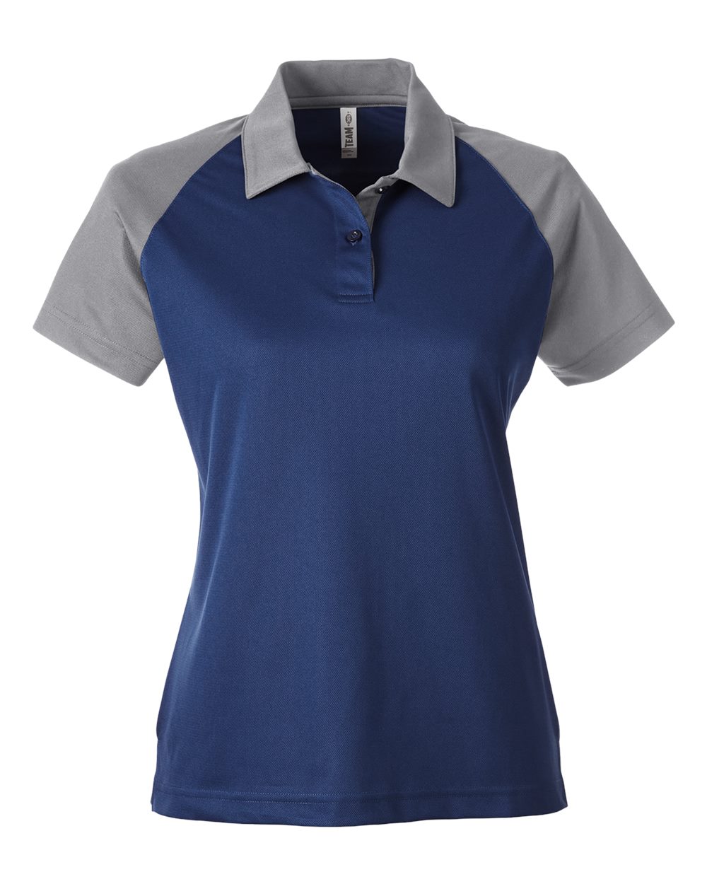 Team 365 Women's Command Snag-Protection Colorblock Polo - TT21CW Sport Dark Navy- Sport Graphite