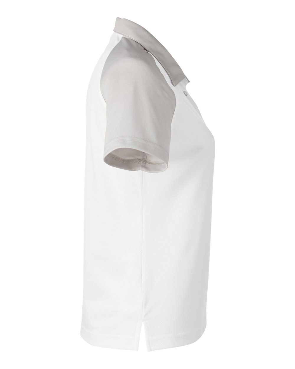 Team 365 Women's Command Snag-Protection Colorblock Polo - TT21CW White- Sport Silver