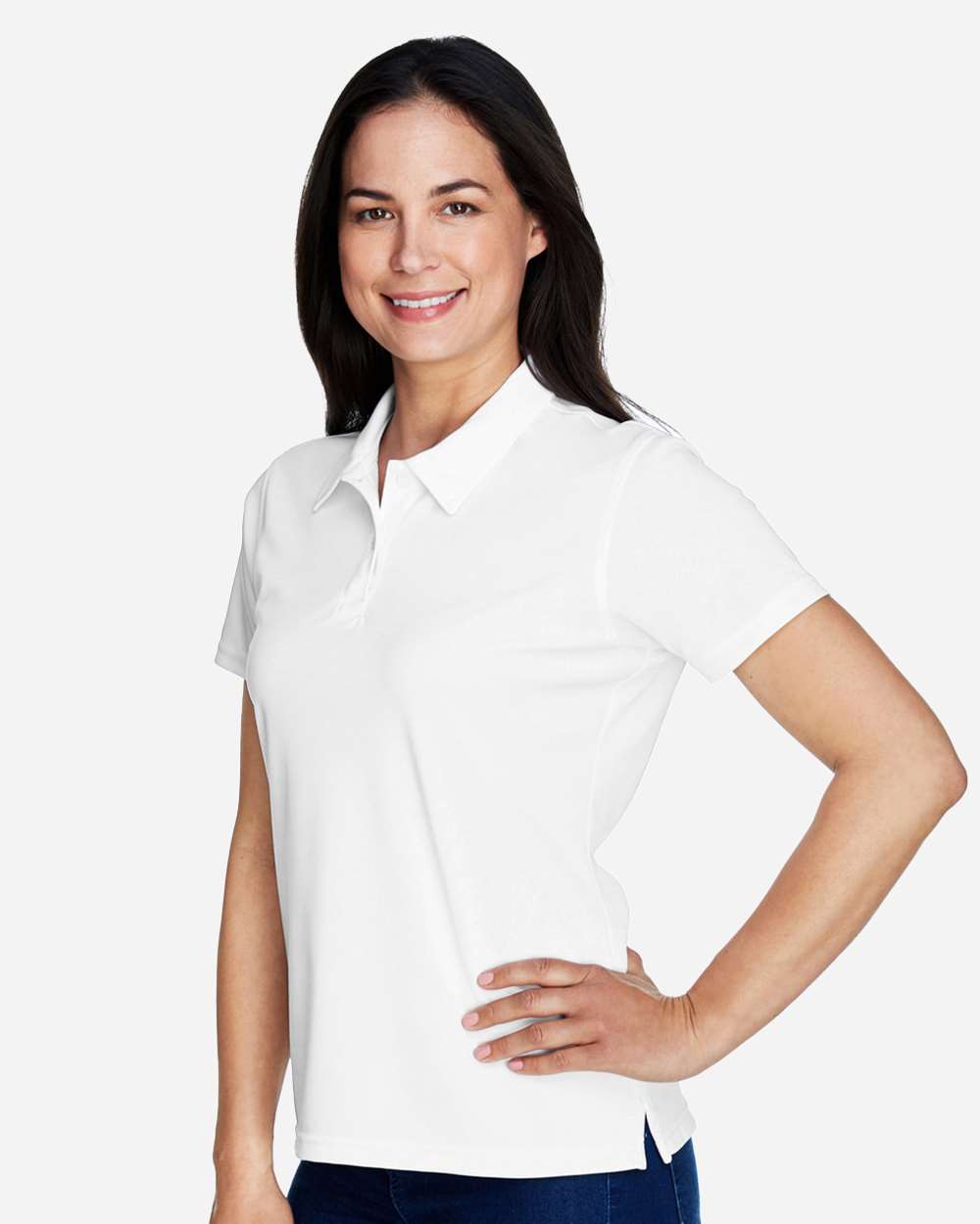 Team 365 Women's Command Snag Protection Polo - TT21W White