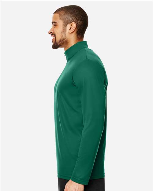 Team 365 Men's Zone Performance Quarter-Zip Pullover - TT31 Sport Forest