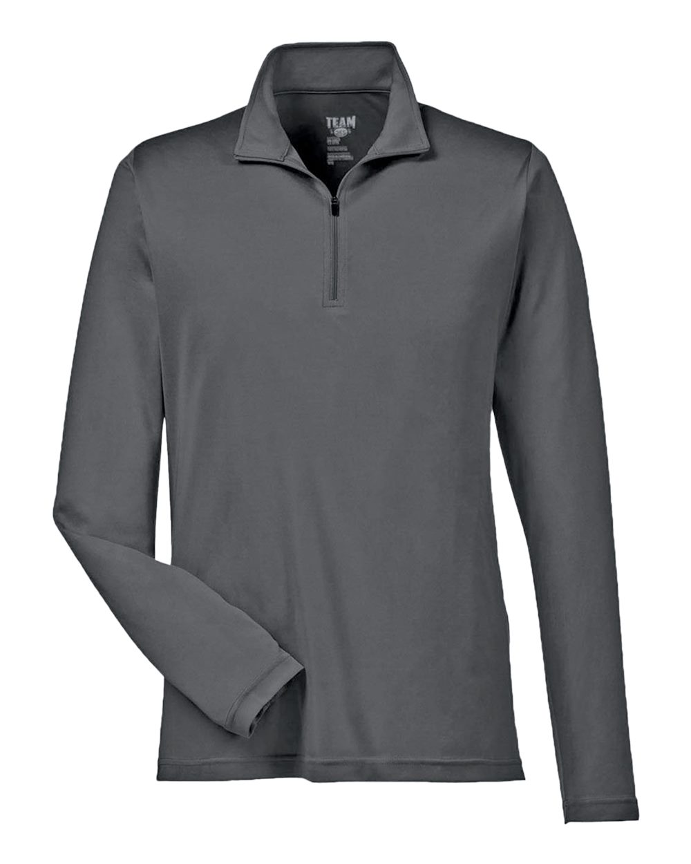 Team 365 Men's Zone Performance Quarter-Zip Pullover - TT31 Sport Graphite