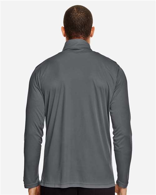 Team 365 Men's Zone Performance Quarter-Zip Pullover - TT31 Sport Graphite