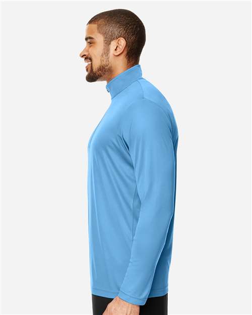 Team 365 Men's Zone Performance Quarter-Zip Pullover - TT31 Sport Light Blue