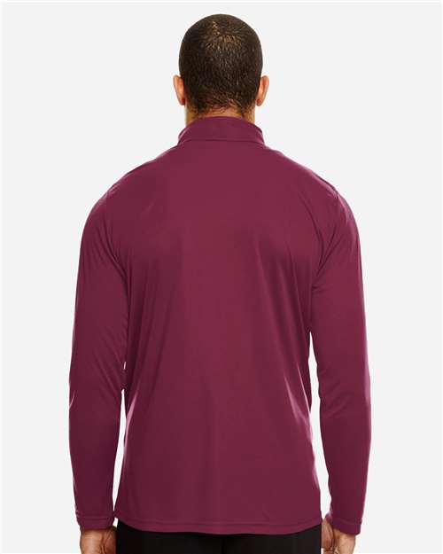 Team 365 Men's Zone Performance Quarter-Zip Pullover - TT31 Sport Maroon