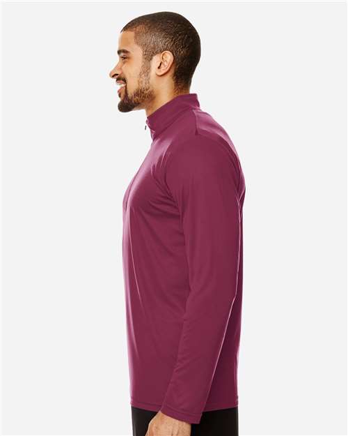 Team 365 Men's Zone Performance Quarter-Zip Pullover - TT31 Sport Maroon