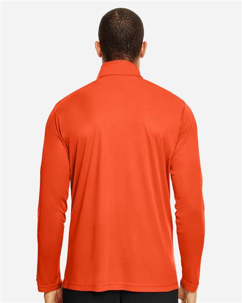 Team 365 Men's Zone Performance Quarter-Zip Pullover - TT31 Sport Orange