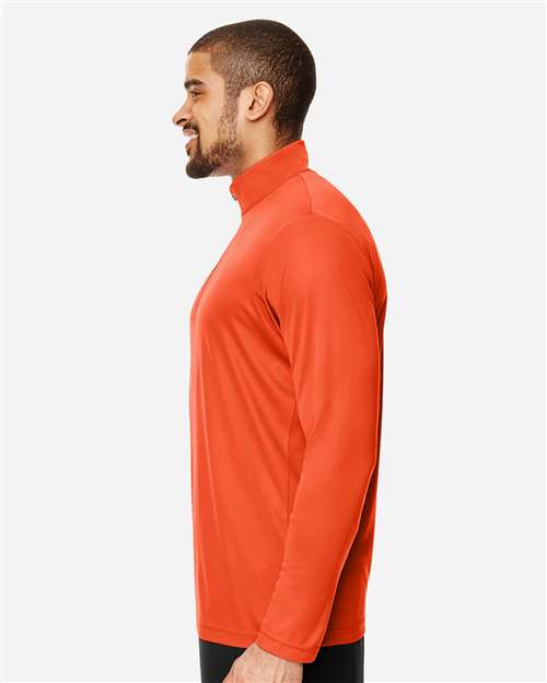 Team 365 Men's Zone Performance Quarter-Zip Pullover - TT31 Sport Orange