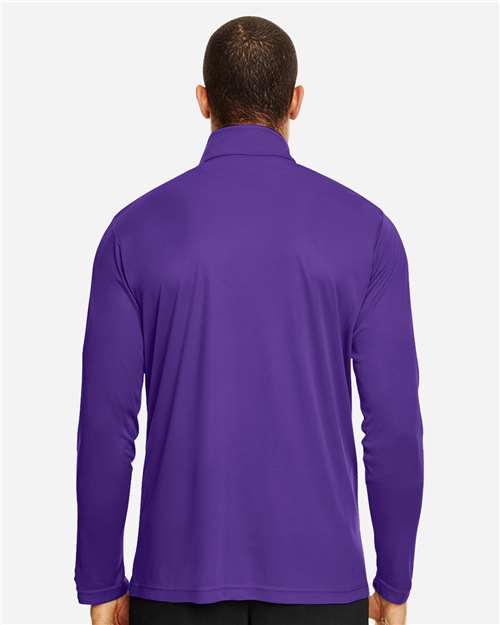 Team 365 Men's Zone Performance Quarter-Zip Pullover - TT31 Sport Purple