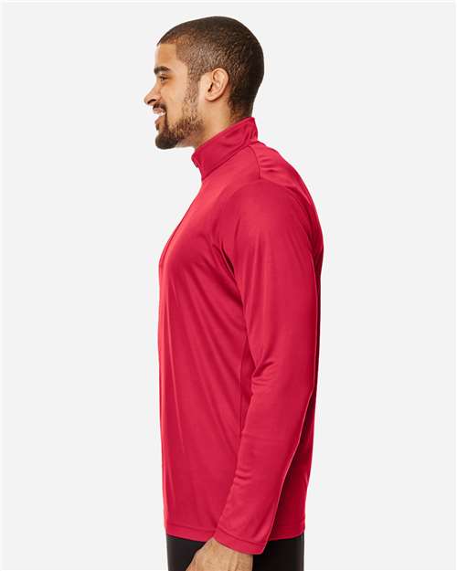 Team 365 Men's Zone Performance Quarter-Zip Pullover - TT31 Sport Red