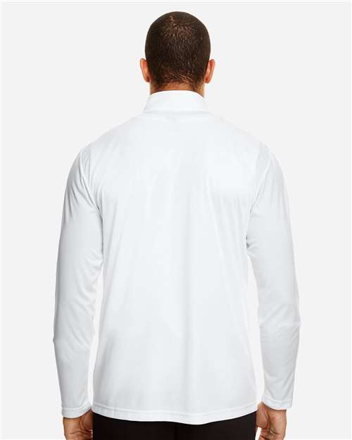 Team 365 Men's Zone Performance Quarter-Zip Pullover - TT31 White