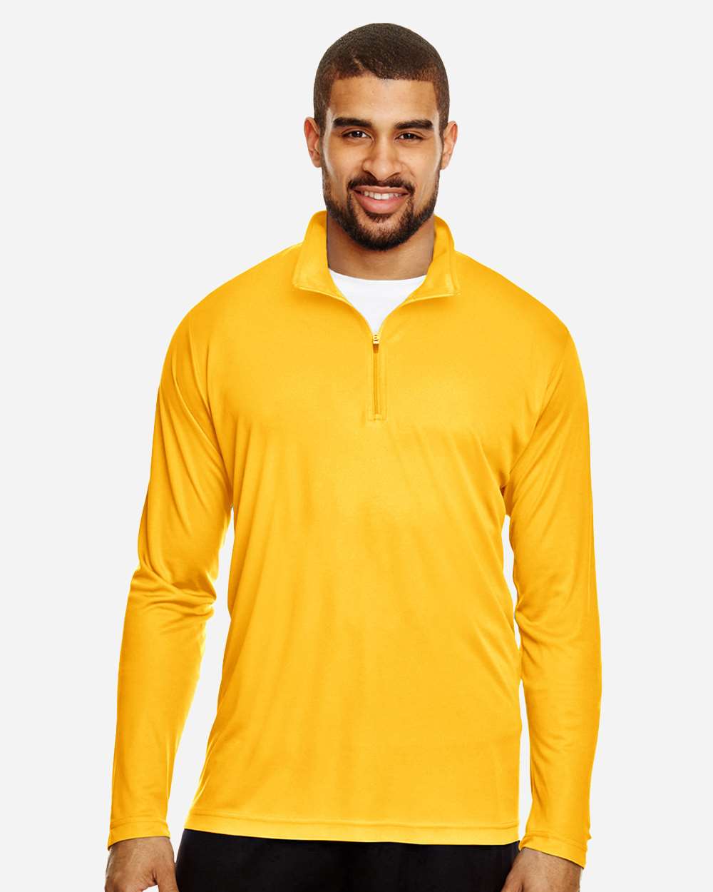 Team 365 Men's Zone Performance Quarter-Zip Pullover - TT31 Sport Athletic Gold