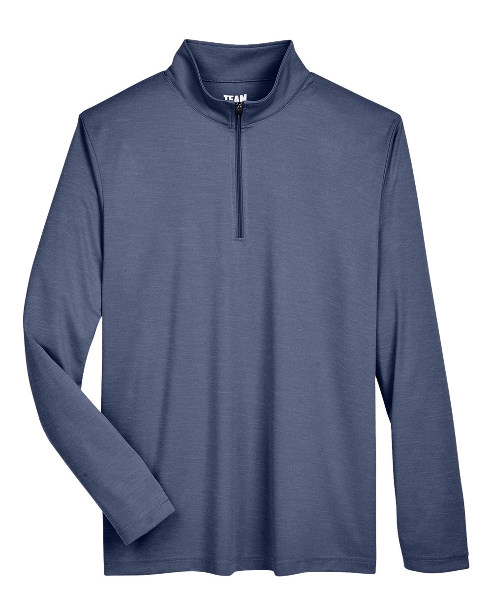 Team 365 Men's Zone Sonic Heather Performance Quarter-Zip Pullover - TT31H Sport Dark Navy Heather