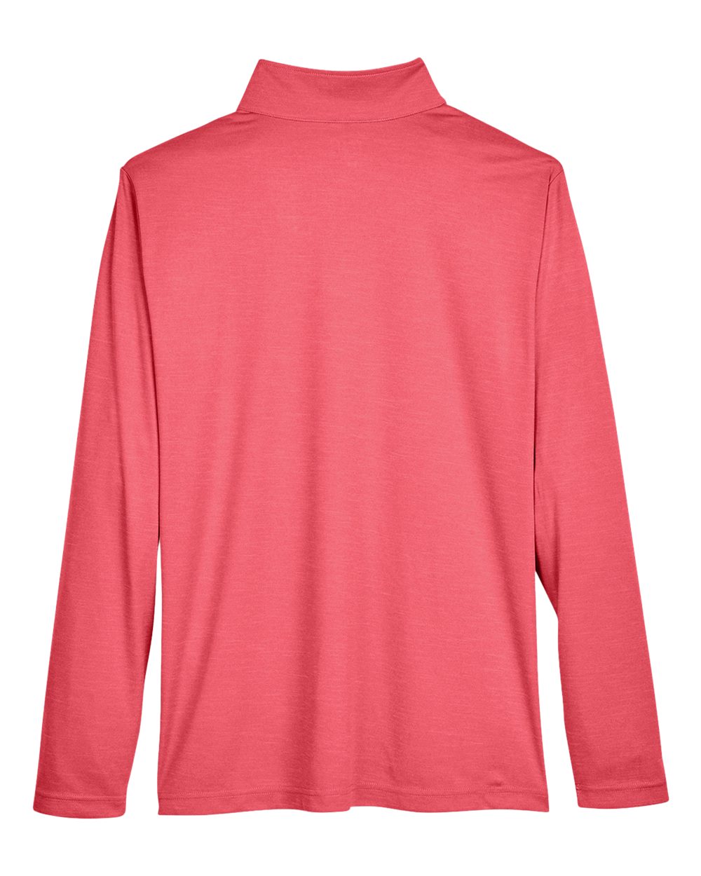 Team 365 Men's Zone Sonic Heather Performance Quarter-Zip Pullover - TT31H Sport Red Heather