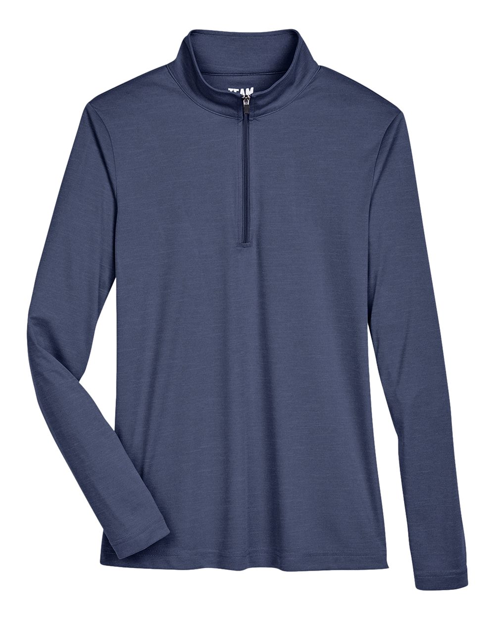 Team 365 Women's Zone Sonic Heather Performance Quarter-Zip Pullover - TT31HW Sport Dark Navy Heather