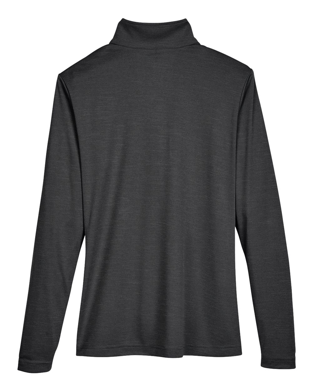 Team 365 Women's Zone Sonic Heather Performance Quarter-Zip Pullover - TT31HW Black Heather