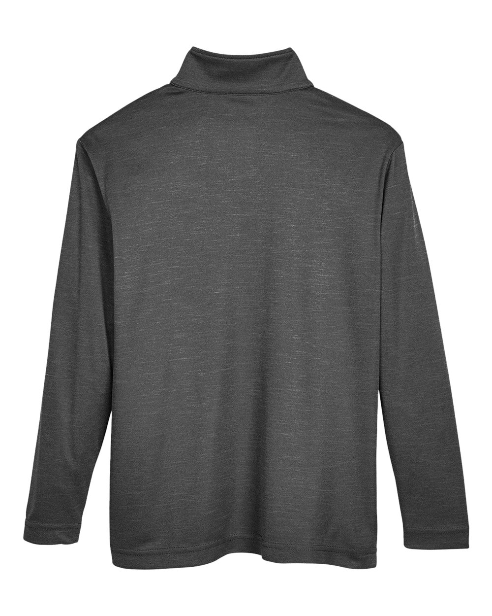 Team 365 Youth Zone Sonic Heather Performance Quarter-Zip Pullolver - TT31HY Black Heather