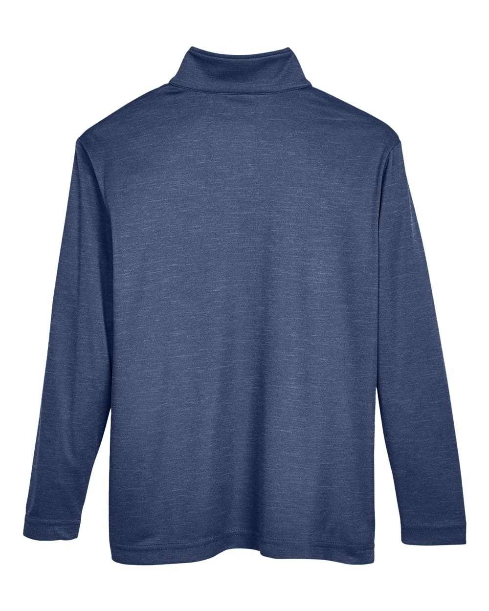 Team 365 Youth Zone Sonic Heather Performance Quarter-Zip Pullolver - TT31HY Sport Dark Navy Heather