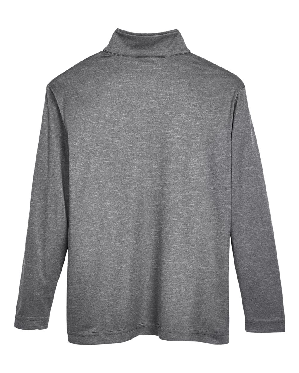 Team 365 Youth Zone Sonic Heather Performance Quarter-Zip Pullover - TT31HY Dark Grey Heather