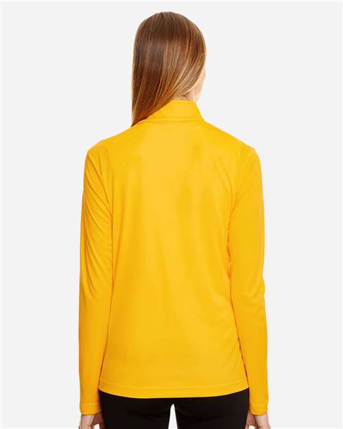 Team 365 Women's Zone Performance Quarter-Zip Pullover - TT31W Sport Athletic Gold