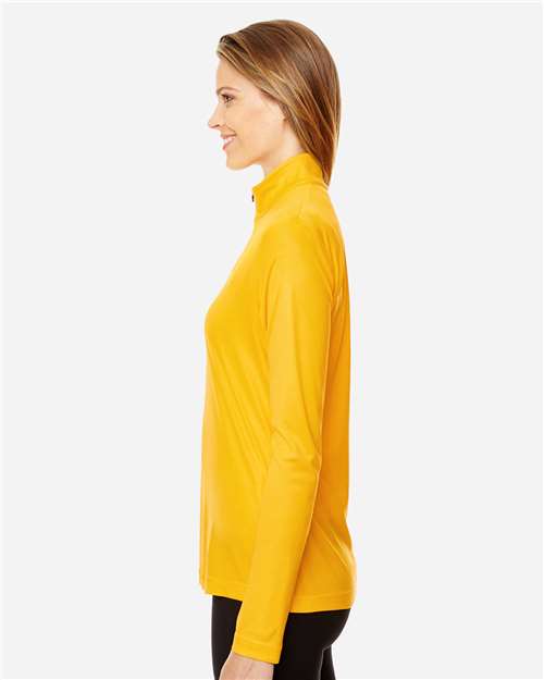 Team 365 Women's Zone Performance Quarter-Zip Pullover - TT31W Sport Athletic Gold