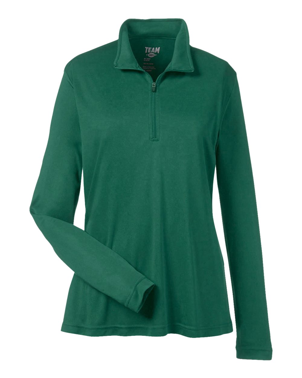 Team 365 Women's Zone Performance Quarter-Zip Pullover - TT31W Sport Forest