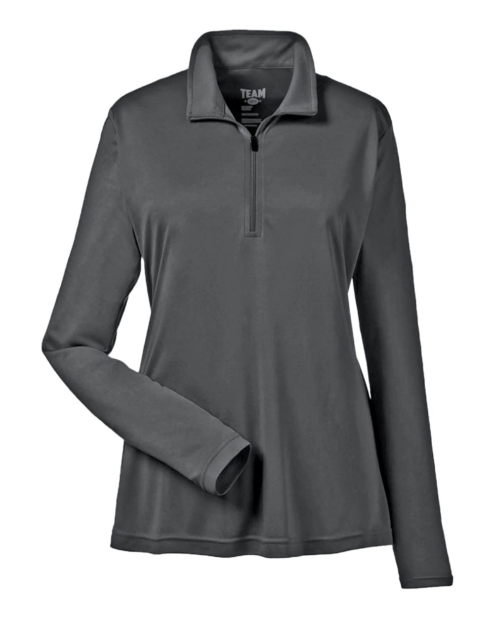 Team 365 Women's Zone Performance Quarter-Zip Pullover - TT31W Sport Graphite