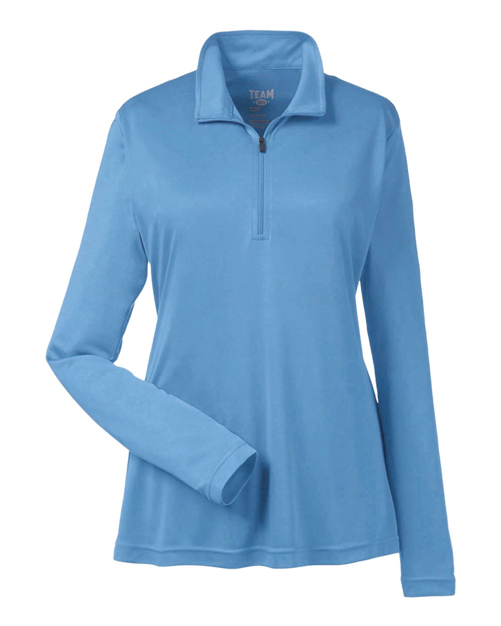 Team 365 Women's Zone Performance Quarter-Zip Pullover - TT31W Sport Light Blue