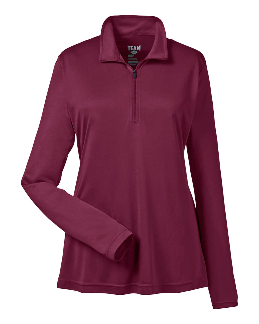 Team 365 Women's Zone Performance Quarter-Zip Pullover - TT31W Sport Maroon