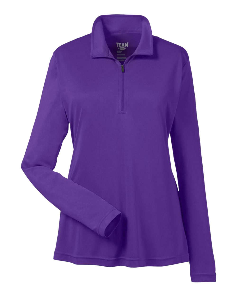 Team 365 Women's Zone Performance Quarter-Zip Pullover - TT31W Sport Purple