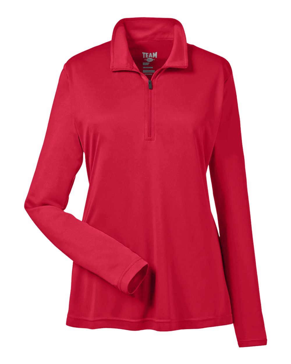 Team 365 Women's Zone Performance Quarter-Zip Pullover - TT31W Sport Red